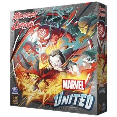 Imagen de CMON Marvel United: Maxium Carnage Expansión Juego De Mesa a Partir 14 Años 1 5 Jugadores 40 Minutos por Partida Español
