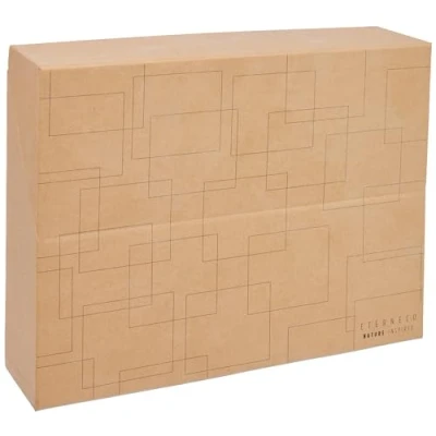 Imagen de Exacompta Caja Transferencia Eterneco 25,5 x 34 9 cm, Papel Recubierto Aceite Vegetal, Diseños Geométricos, Marrón
