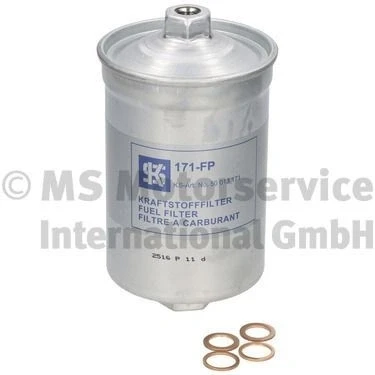Imagen de KOLBENSCHMIDT 50013171 Filtro Combustible de tubería AUDI: Coupe B3, 90 A4 B7 Berlina, FORD: Sierra Mk2 FIESTA 3, ESCORT 4