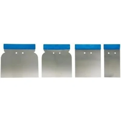 Imagen de VOREL 06290 conjunto raspador, acero inoxidable, 4pcs