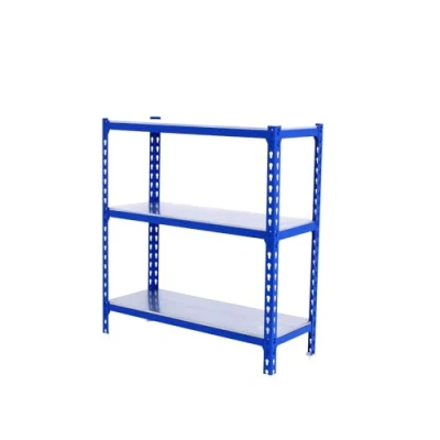 Imagen de Simon Rack Estanteria Metalica, 3 Baldas Ajustables, 200 kg de Punto Flexión, 1000x1100x500 mm, Estantería Almacenaje, Sin Tornillos, Azul/Galva Simonclick
