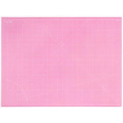 Imagen de Elan Base de Corte A0 Rosa y Morado, Alfombrilla para Patchwork, Autocicatrizante, Tabla Costura, Autorregenerable, Alfombra 120cm x 90cm