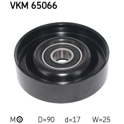 Imagen de SKF VKM 65066 Polea Tensora HYUNDAI: Santa Fe I, H 1 / Starex MPV