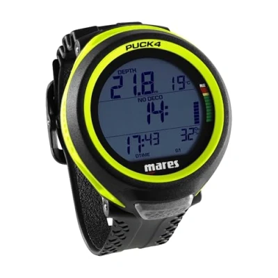 Imagen de Mares Dive Computer Puck 4 (Black Yellow Fluo)