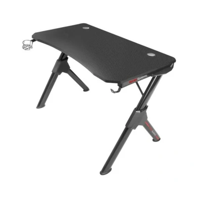 Imagen de Mesa Gaming Mars Mgd Negra Soporte Auriculares 110x60cm