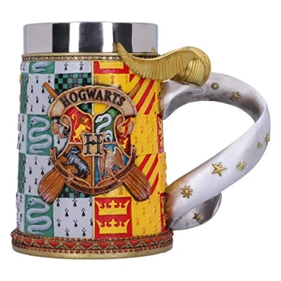 Imagen de Nemesis Now Harry Potter Golden Snitch Quidditch Collectable Tankard, Sintético, Amarillo, 1.25 picometer