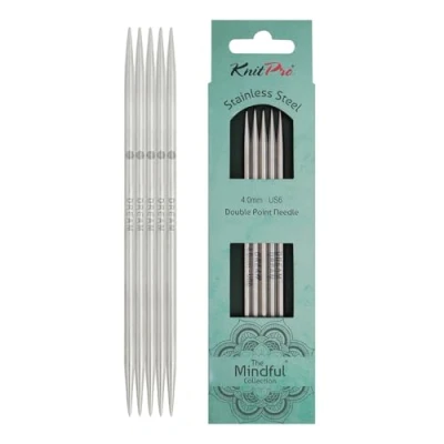 Imagen de KnitPro Agujas de doble punta Mindful (20 cm, 4,00 mm) 1 juego