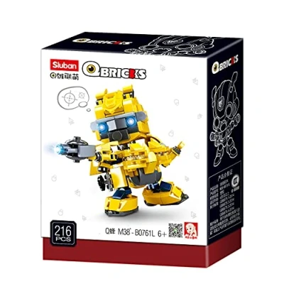 Imagen de Sluban Qbricks Bumblebee, Multicolor (M38 B0761L)