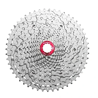 Imagen de SUN RACE CSMZ800 12 Speed Cassette 11 51T. Metallic PIÑON, Adultos Unisex, Plateado, ESTANDAR