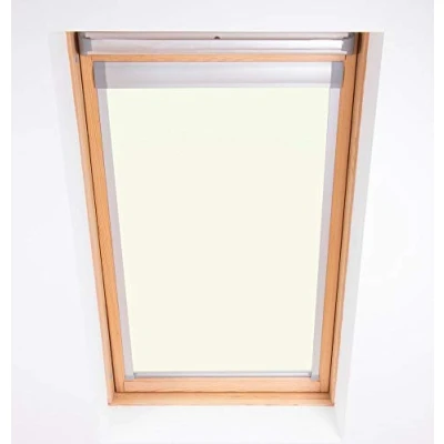 Imagen de Bloc Skylight Estor P04 para Ventanas de Techo Velux Blockout, Color Blanco