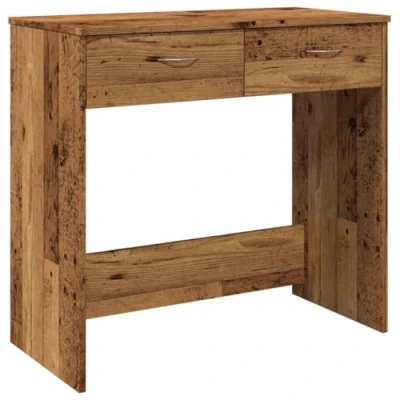 Imagen de vidaXL Escritorio de Madera ingeniería Envejecida 80x40x75 cm