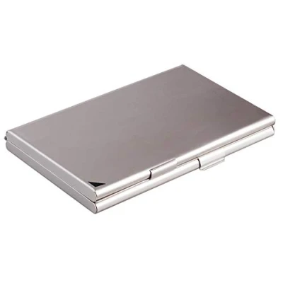 Imagen de Durable 243323 Dispensador de tarjetas visita (Caja Duo, con separador) 1 pieza, plata