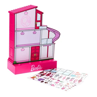 Imagen de luz de casa ensueño Barbie con pegatinas Producto oficial, nocturna personalizable para niñas, regalo fans muñecas
