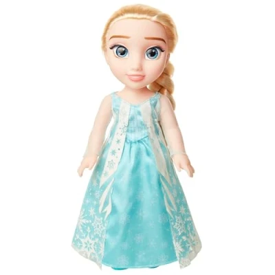 Imagen de Disney Frozen Muñeca Elsa de 38 cm Altura Juguete con Diseños Preciosos la Película Lleva Puesto su Clásica Vestimenta