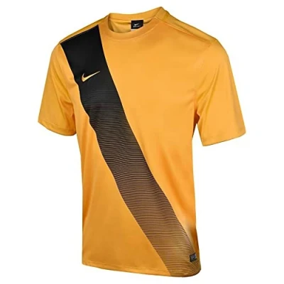Imagen de Nike Short Sleeve Top Sash JSY Camiseta, Unisex Adulto, Multicolor University Gold/Black/University Gold, XL