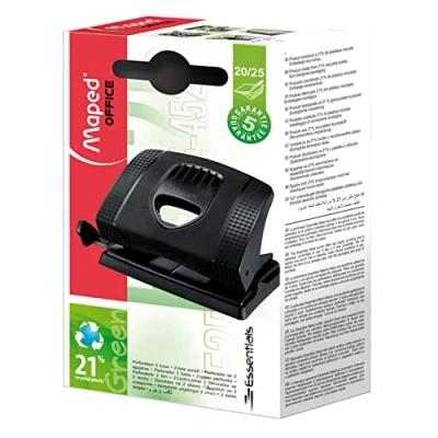 Imagen de Maped M452511 Locher Essentials green, bis 25 Blatt, schwarz