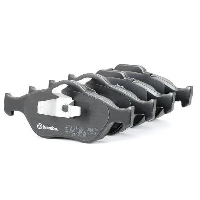 Imagen de BREMBO P 24 055 Juego de pastillas freno excl. contacto avisador desgaste con clip émbolo sin accesorios FORD: Fusion Familiar, FIESTA 5