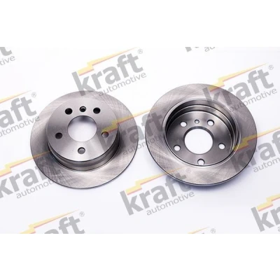 Imagen de KRAFT 6051120 Disco de freno 258, 258,0 8,0 5 macizo MERCEDES BENZ: Clase B, A