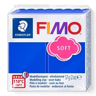 Imagen de Fimo 8020 Pasta de modelar, color azul brillante