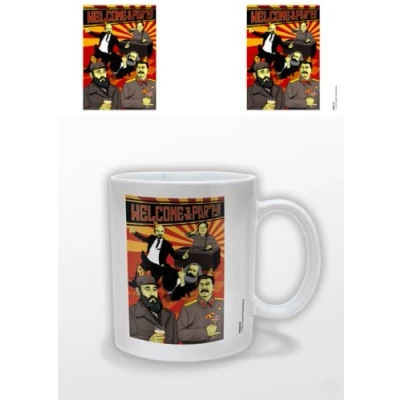 Imagen de Pyramid International Taza (cerámica), diseño de líderes comunistas con Texto Welcome to The Party