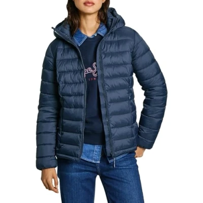 Imagen de Pepe Jeans AMMY Chaqueta de invierno, Mujer, Talla: Large, Dulwich blue