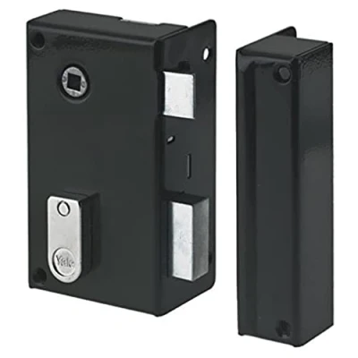 Imagen de Yale YAV36D Cerradura Vertical con Solapa, 2 Llaves, versión Recta, para Puerta Interior,