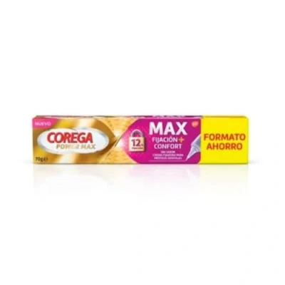 Imagen de Corega Max Fijacion + Confort 1 Tubo 70 G Sin Sabor
