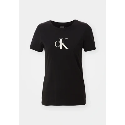 Imagen de Calvin Klein Jeans Gradient SLIM TEE Camiseta estampada, Mujer, Talla: XL, Black