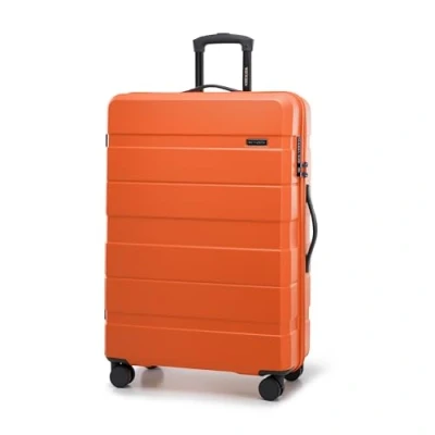 Imagen de WITTCHEN Comodo Line Maleta Grande Bolsa de Viaje Equipaje Dura ABS Cerradura TSA Tamaño L Naranja