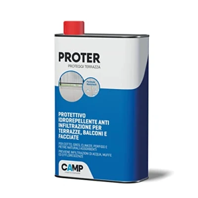 Imagen de Camp Proter Proteger Terraza Tratamiento Consolidante Repelente Al Agua 1000 ml