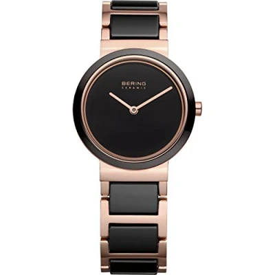 Imagen de BERING Reloj Analógico Ceramic Collection para Mujer de Cuarzo con Correa en Acero Inoxidable/Cerámica &amp; Cristal Zafiro 10729 746