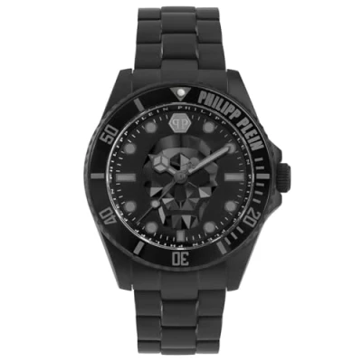 Imagen de Philipp Plein Reloj Analógico para Hombres de Cuarzo con Correa en Acero Inoxidable 7630615119311