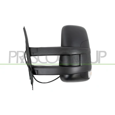 Imagen de Espejo retrovisor Prasco FT9507014 izquierda negro brazo largo de espejo, para ajuste manual convexo, no tintado IVECO: Daily 6