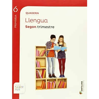 Imagen de QUADERN LLENGUA 6 PRIMARIA 2 TRIM SABER FER 9788468005911 (SABER HACER)