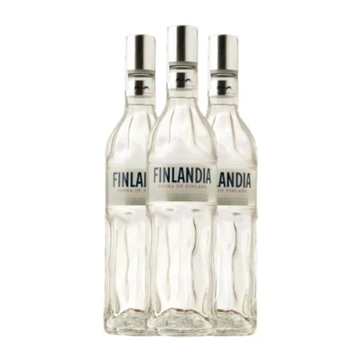 Imagen de Vodka Finlandia Botella Misil 1 L (Caja de 3 L)
