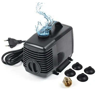 Imagen de RATTMMOTOR CNC Bomba de agua 80 W 220 V 3,5 m sumergible 3500 L/H para router 3 kw/2,2 kw/1,5 kW/0,8 kW motor husillo máquina grabado refrigeración