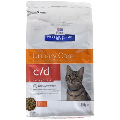 Imagen de Hill`s Alimento Dietético para Gato C/D Urinary Stress 1,5 kg