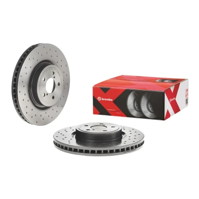 Imagen de BREMBO XTRA LINE 09.A870.1X Disco de freno 316 30 5 perforado/ventil. int. revestido altamente carbonizado SUBARU: Forester IV, Legacy