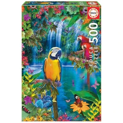Imagen de Educa Genuine Puzzles, Puzzle 500 Piezas, Paraiso Tropical (15512)