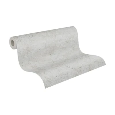 Imagen de Papel pintado Liso Elements A.S. Création tejido no 10.05 m x 0.53 Gris Fabricado en Alemania 369112 36911 2