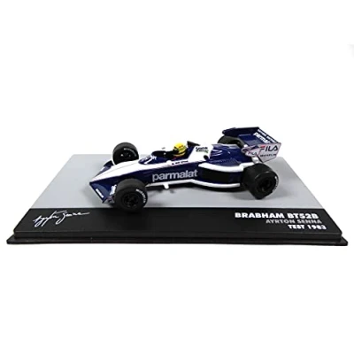 Imagen de OPO 10 Altaya 1:43 Fórmula 1 Brabham BT52B Prueba Ayrton Senna 1983 (695)