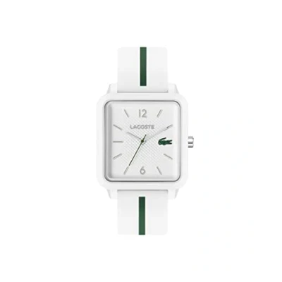 Imagen de Lacoste Reloj Analógico de Cuarzo para Hombre con Correa en Silicona Blanco 2011251