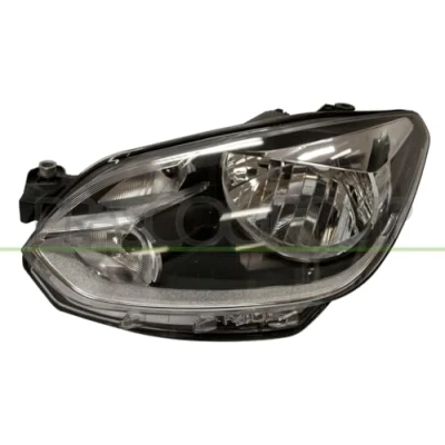 Imagen de PRASCO VG2014804 Faros izquierda H4 cromo/negro sin servomotor para reg. alcance luces VOLKSWAGEN: up! Hatchback