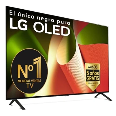 Imagen de TV OLED 77&quot; LG OLED77B46LA, 4K, Procesador Inteligente 4K α8, Smart TV, DVB T2 (H.265), Negro Dark Meteor Titan