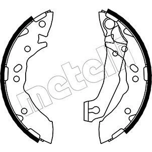 Imagen de Kit de zapatas METELLI 53 0169