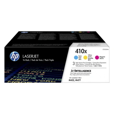 Imagen de Tóner Pack 3 Colores (cmy) Hp 410x Cf252xm