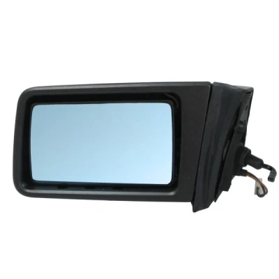 Imagen de espejo retrovisor Blic 5402 04 1133522 izquierda imprimado mecánico completo, térmico, tintado en azul, plano MERCEDES BENZ: W124 Sedán, 190