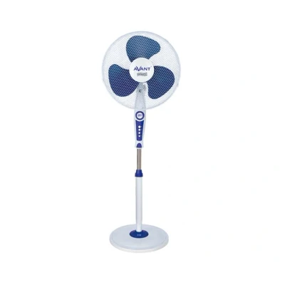 Imagen de Avant Ventilador de pie Oscilante 45W con 3 velocidades Altura regulable Rejilla nido abeja 40cm Base redonda.