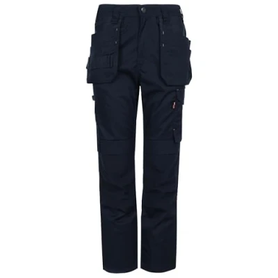 Imagen de TuffStuff Pantalones de trabajo para hombre, 715 Proflex, color azul marino, 34 W largo