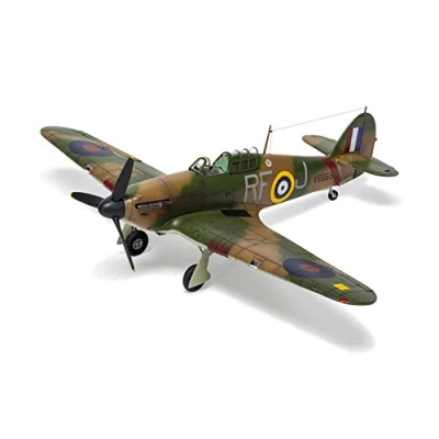 Imagen de Airfix MK.1 1:48 Scale Model Kit Hawker Hurricane, Messerschmitt Aircraft, Multicolor, 1/48 (Hornby Hobbies LTD A05127A)